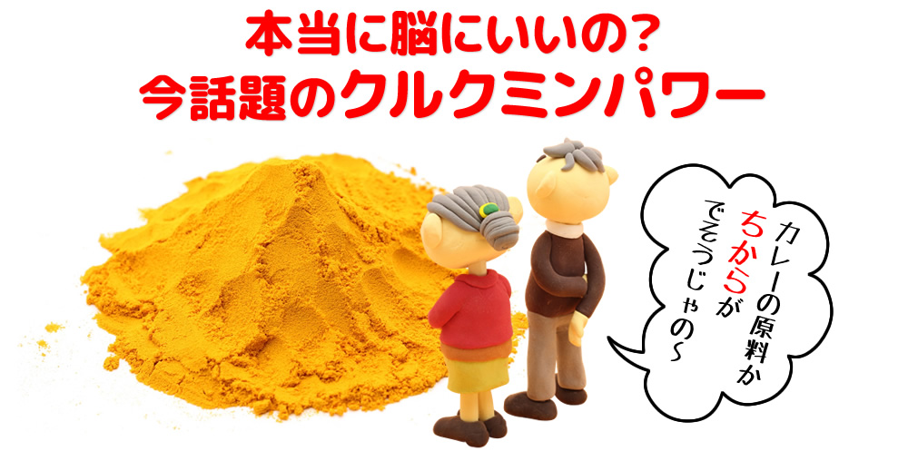 本当に脳にいいの？今話題のクルクミンパワー
